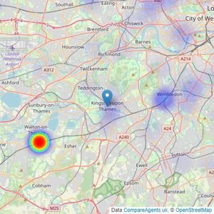 Quicklister - Nationwide listings heatmap