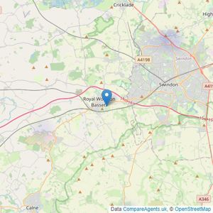 Quickmove Properties - Wiltshire listings heatmap