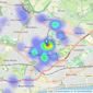 Quinn & Co - Bournemouth listings heatmap