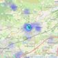 R & G Estate Agents Limited - Kirkintilloch listings heatmap