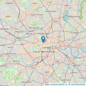 Radnor Martin - London listings heatmap