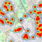 Rampton Baseley - Wandsworth listings heatmap