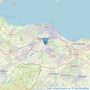 RD Legal - Edinburgh listings heatmap