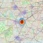 Realm Estates - London - Sales & Lettings listings heatmap