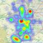 Redbrik - Sheffield listings heatmap