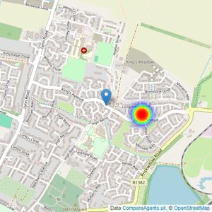 Redrow listings heatmap