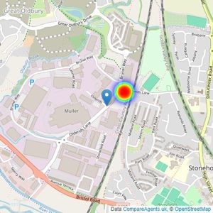 Redrow listings heatmap