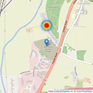 Redrow listings heatmap