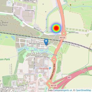 Redrow listings heatmap