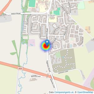 Redrow listings heatmap