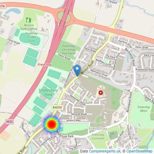 Redrow listings heatmap