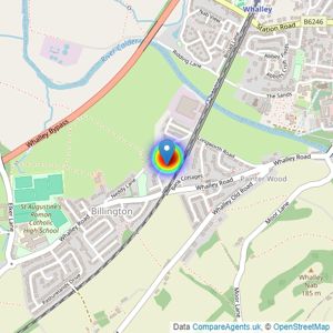 Redrow listings heatmap