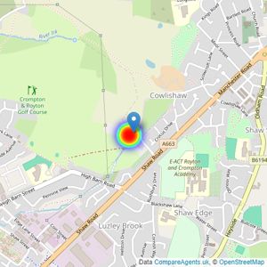 Redrow listings heatmap