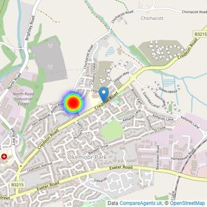 Redrow listings heatmap