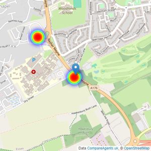 Redrow listings heatmap