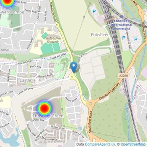 Redrow listings heatmap