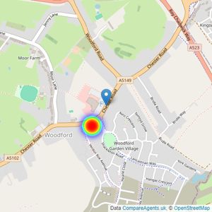 Redrow listings heatmap