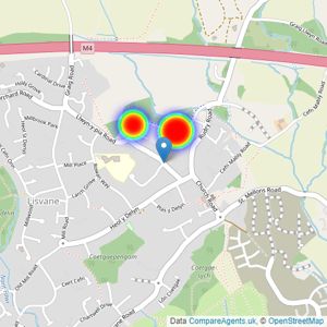 Redrow listings heatmap