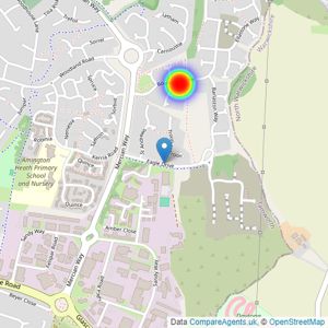 Redrow listings heatmap