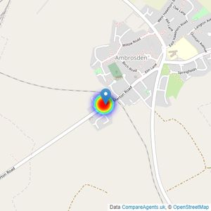 Redrow listings heatmap