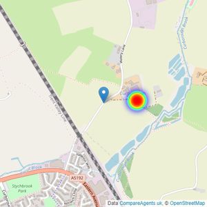 Redrow listings heatmap