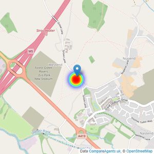 Redrow listings heatmap