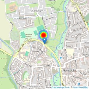 Redrow listings heatmap