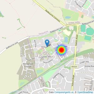 Redrow listings heatmap