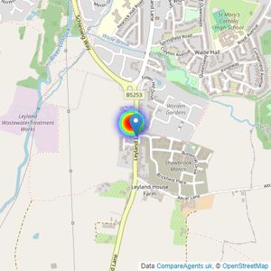 Redrow listings heatmap