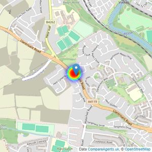 Redrow listings heatmap