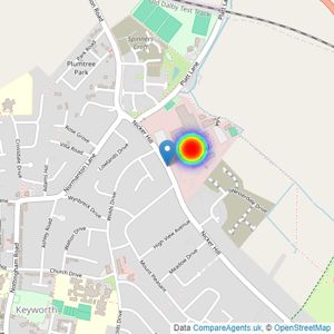 Redrow listings heatmap