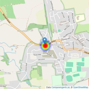 Redrow listings heatmap