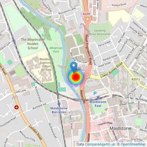 Redrow listings heatmap