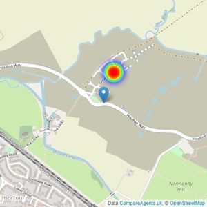 Redrow listings heatmap