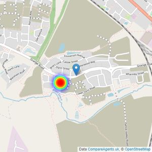 Redrow listings heatmap