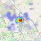 Reed & Baum - Quorn listings heatmap