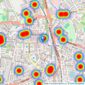 Reeds Rains - Macclesfield listings heatmap