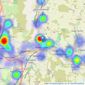 Reeds Rains - Rawtenstall listings heatmap