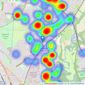 Reeds Rains - Reddish listings heatmap