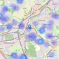 Reeds Rains - Rotherham listings heatmap