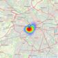 Reeds Rains - Salford Quays City Living listings heatmap