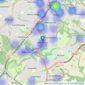 Reeds Rains - Woodseats listings heatmap