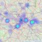 Regent Letting and Property Management - London listings heatmap