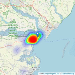 Reid Residential - Harwich listings heatmap