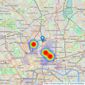 relocate-me.co.uk - London listings heatmap