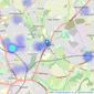 Re/Max Elite - Walsall listings heatmap