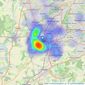 Re/Max Prime Estates - Stourbridge listings heatmap