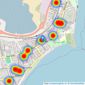 Remax Property Centre - Harwich listings heatmap