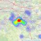 Residence Estate Agents - Hamilton listings heatmap