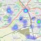 Reynolds Estate And Letting Agents - Milton Keynes listings heatmap